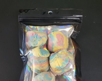 Freeze Dried Blue Moon Ice Cream Scoops