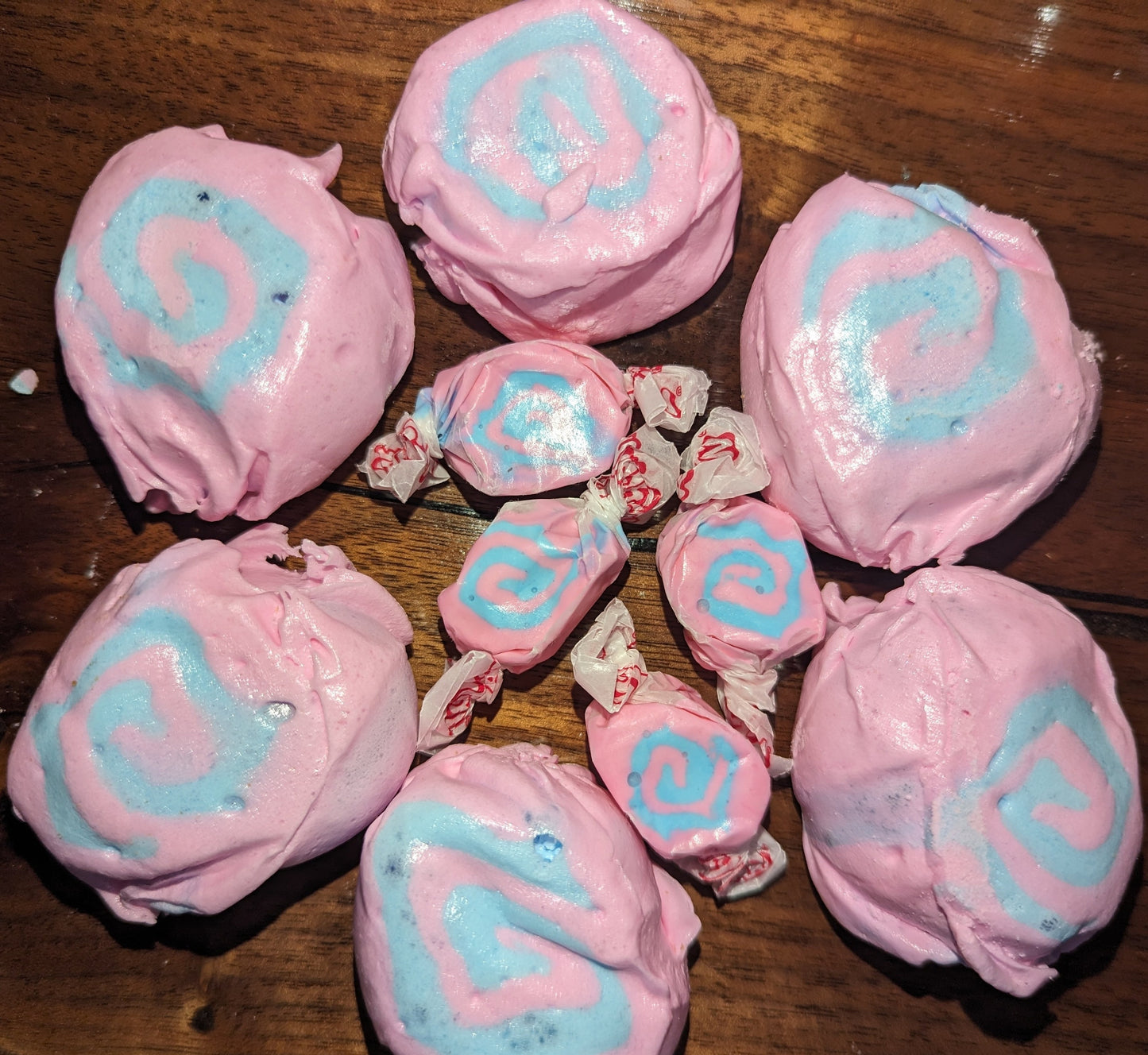 Freeze Dried Cotton Candy Salt Water Taffy Gluten FREE