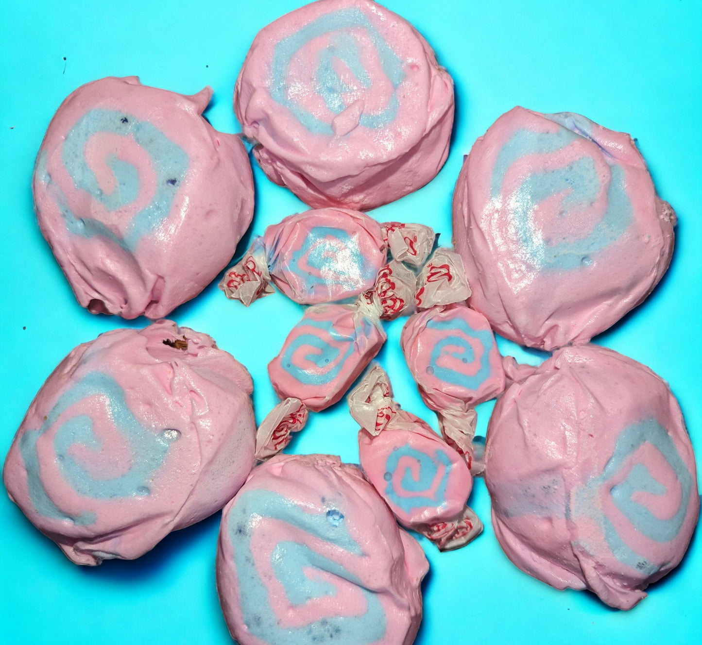 Freeze Dried Cotton Candy Salt Water Taffy Gluten FREE