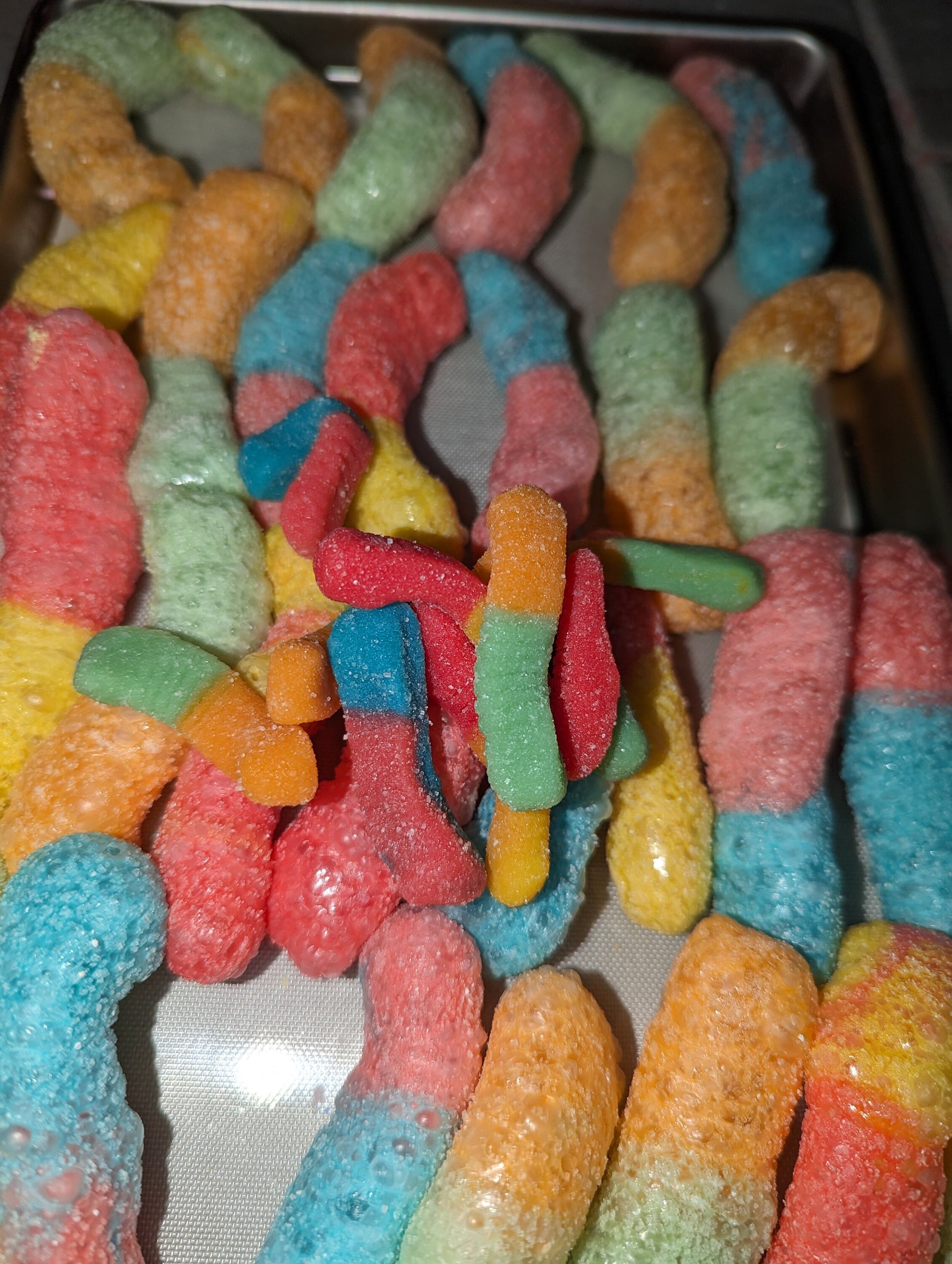 Freeze Dried Sour Gummy Worms **As seen on TikTok**