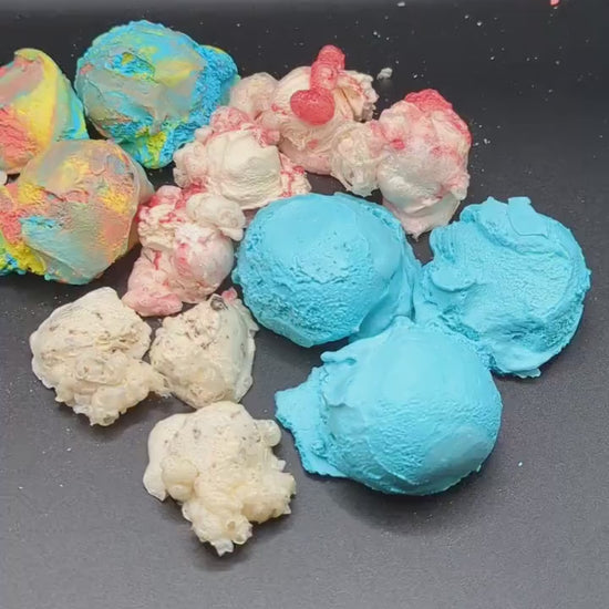 Freeze Dried Superman Ice Cream Scoops