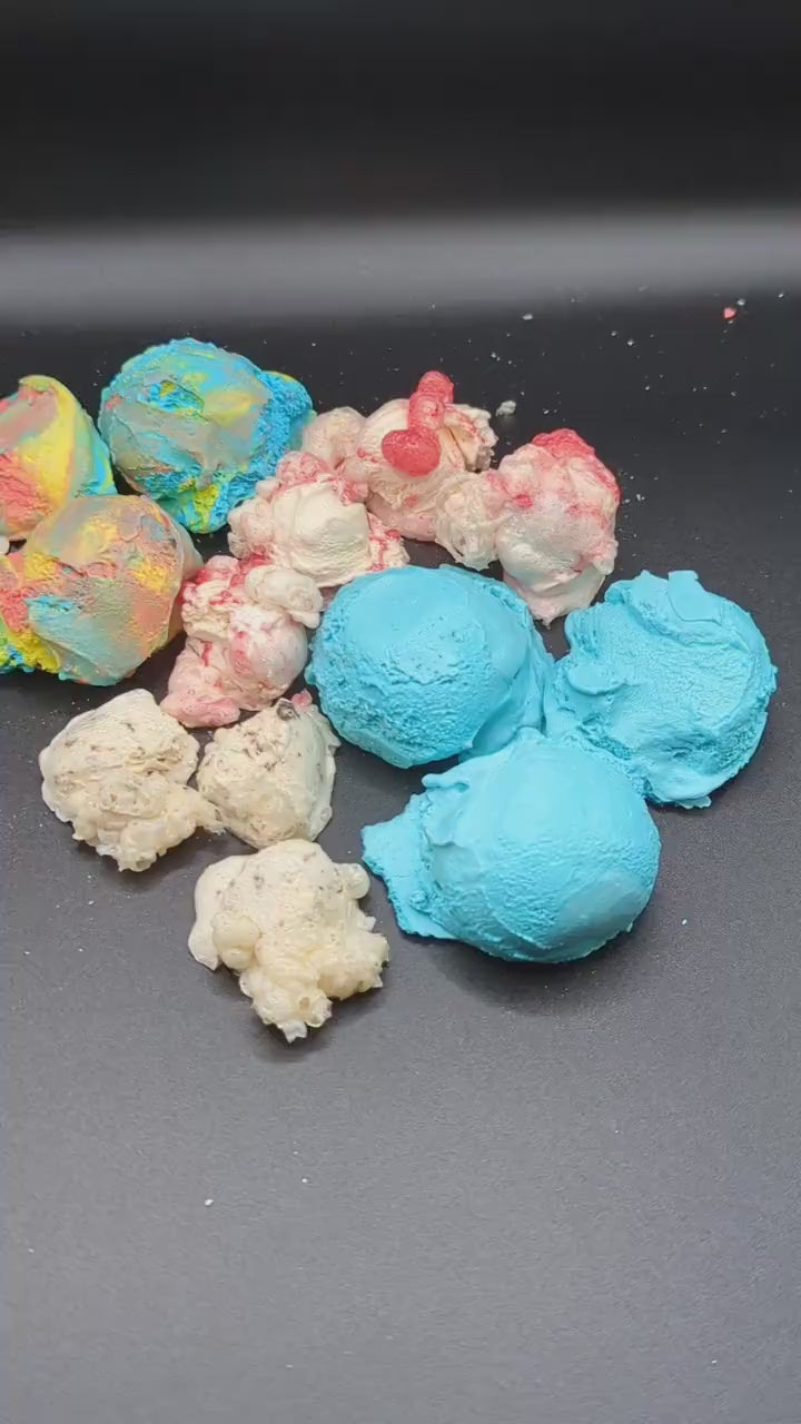 Freeze Dried Superman Ice Cream Scoops