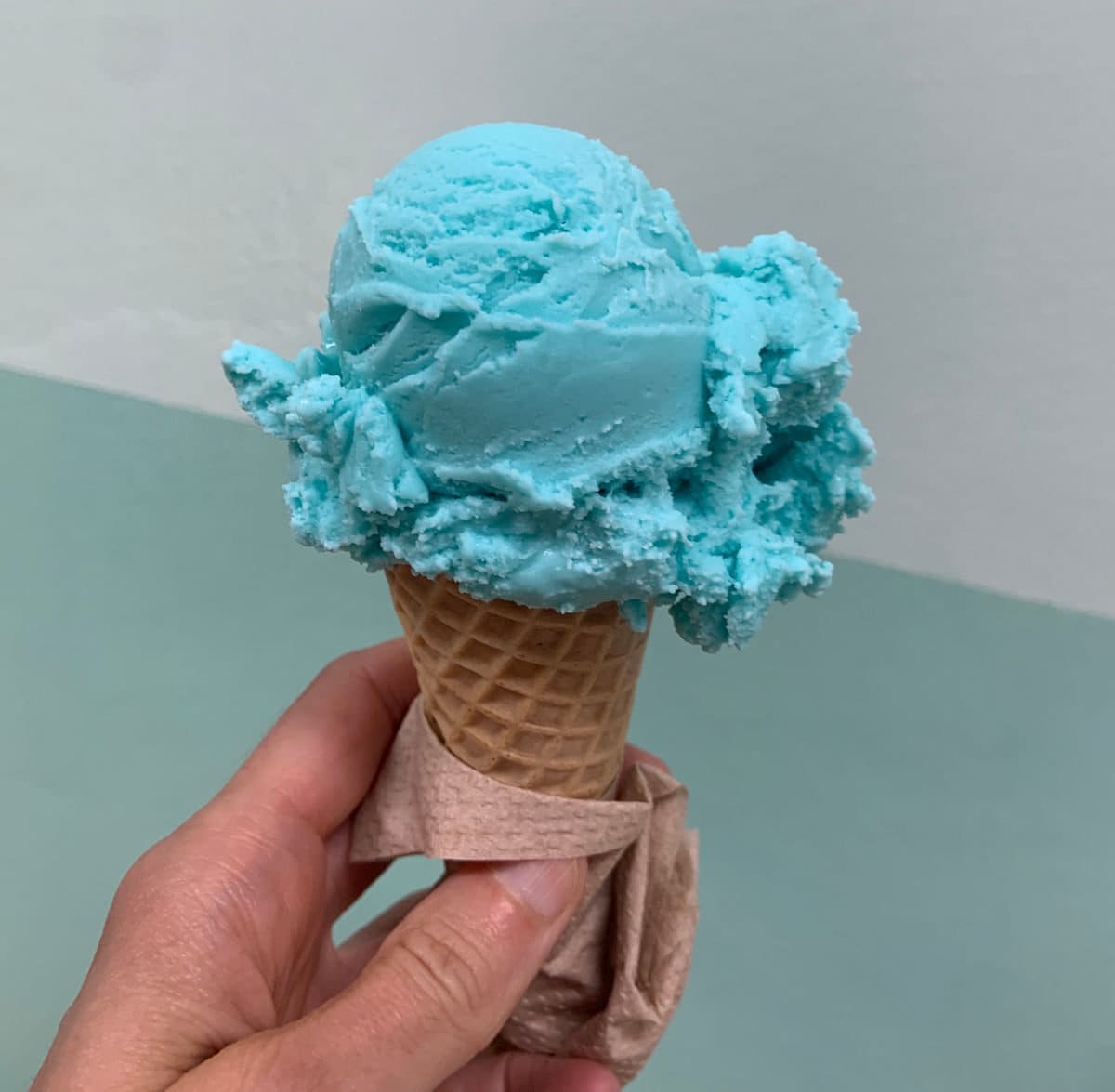 Freeze Dried Blue Moon Ice Cream Scoops