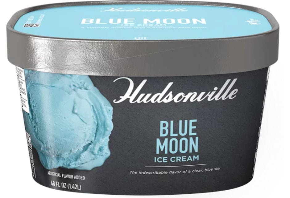 Freeze Dried Blue Moon Ice Cream Scoops