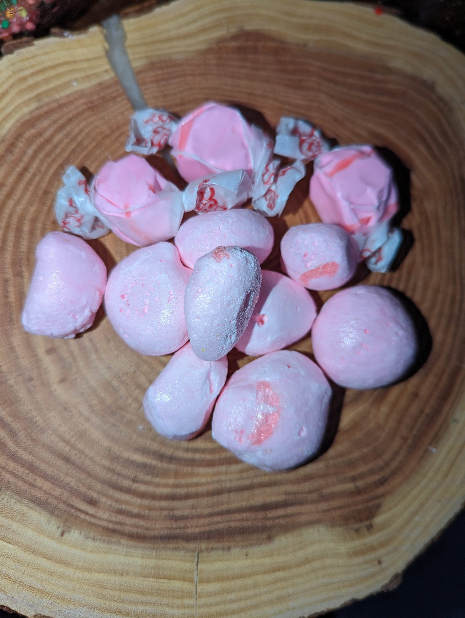 Freeze Dried Cherry Salt Water Taffy Gluten FREE