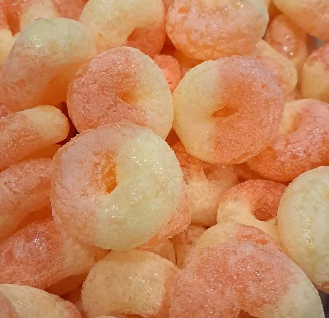 Freeze Dried Sour Peach Rings