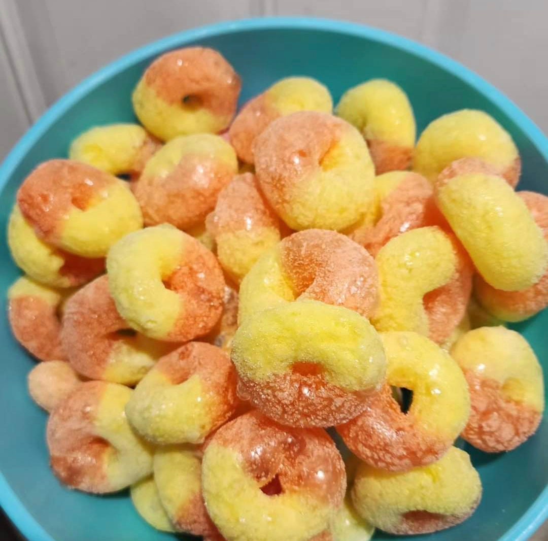 Freeze Dried Sour Peach Rings