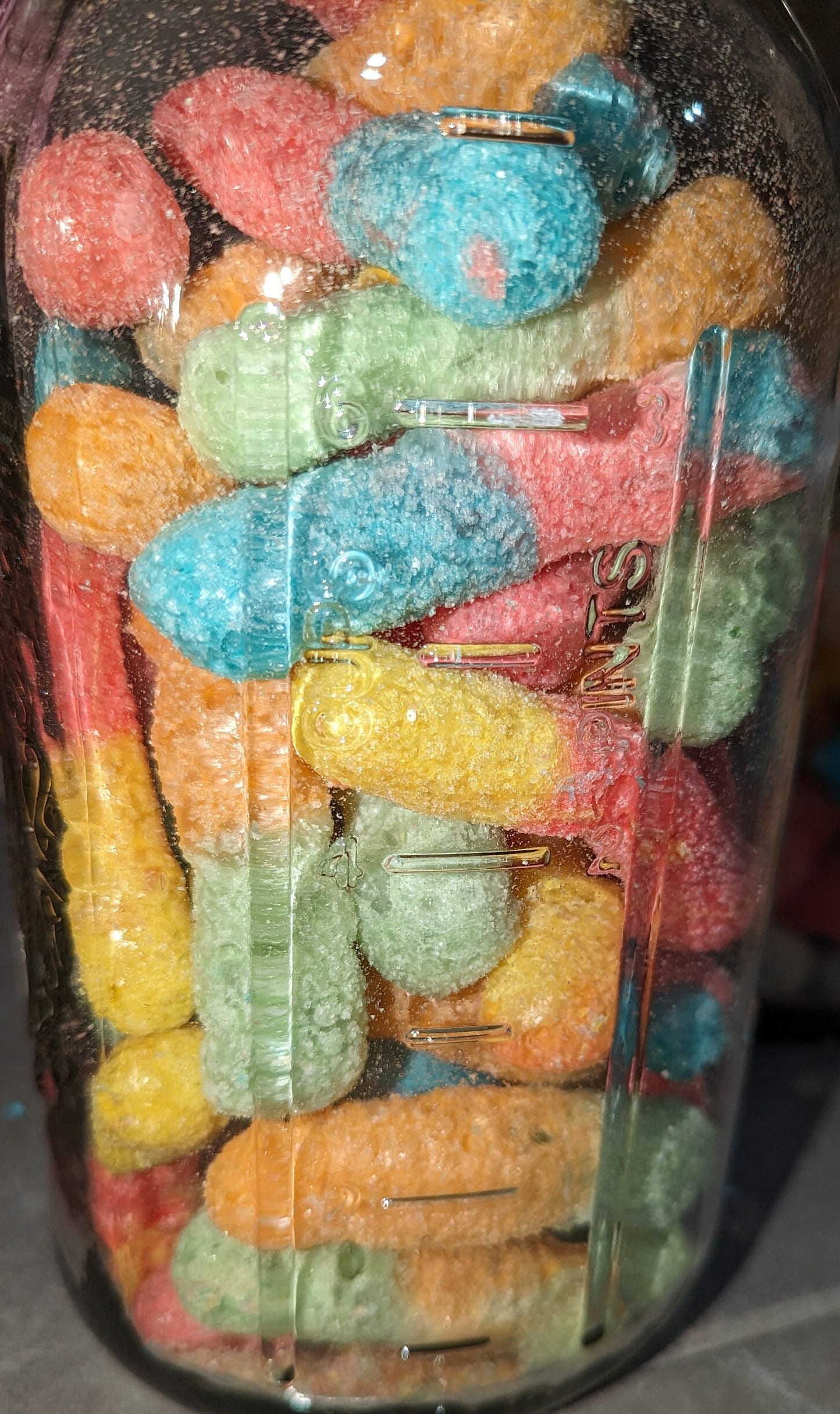 Freeze Dried Sour Gummy Worms **As seen on TikTok**