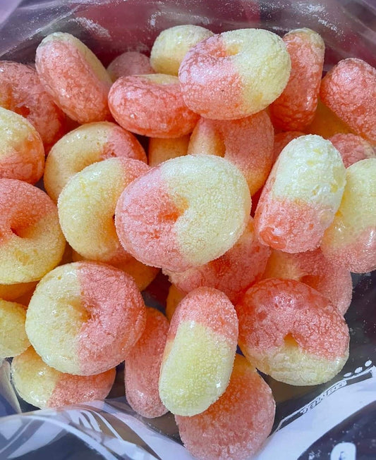 Freeze Dried Sour Peach Rings