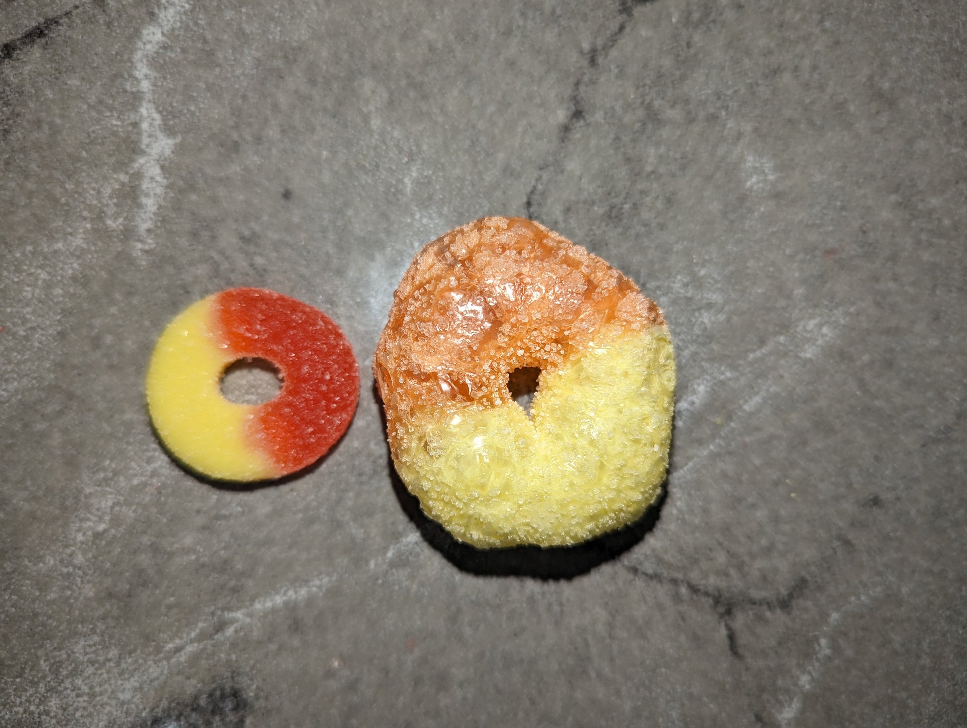 Freeze Dried Sour Peach Rings